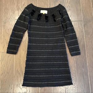 Leifsdottir Black Knit Sweater